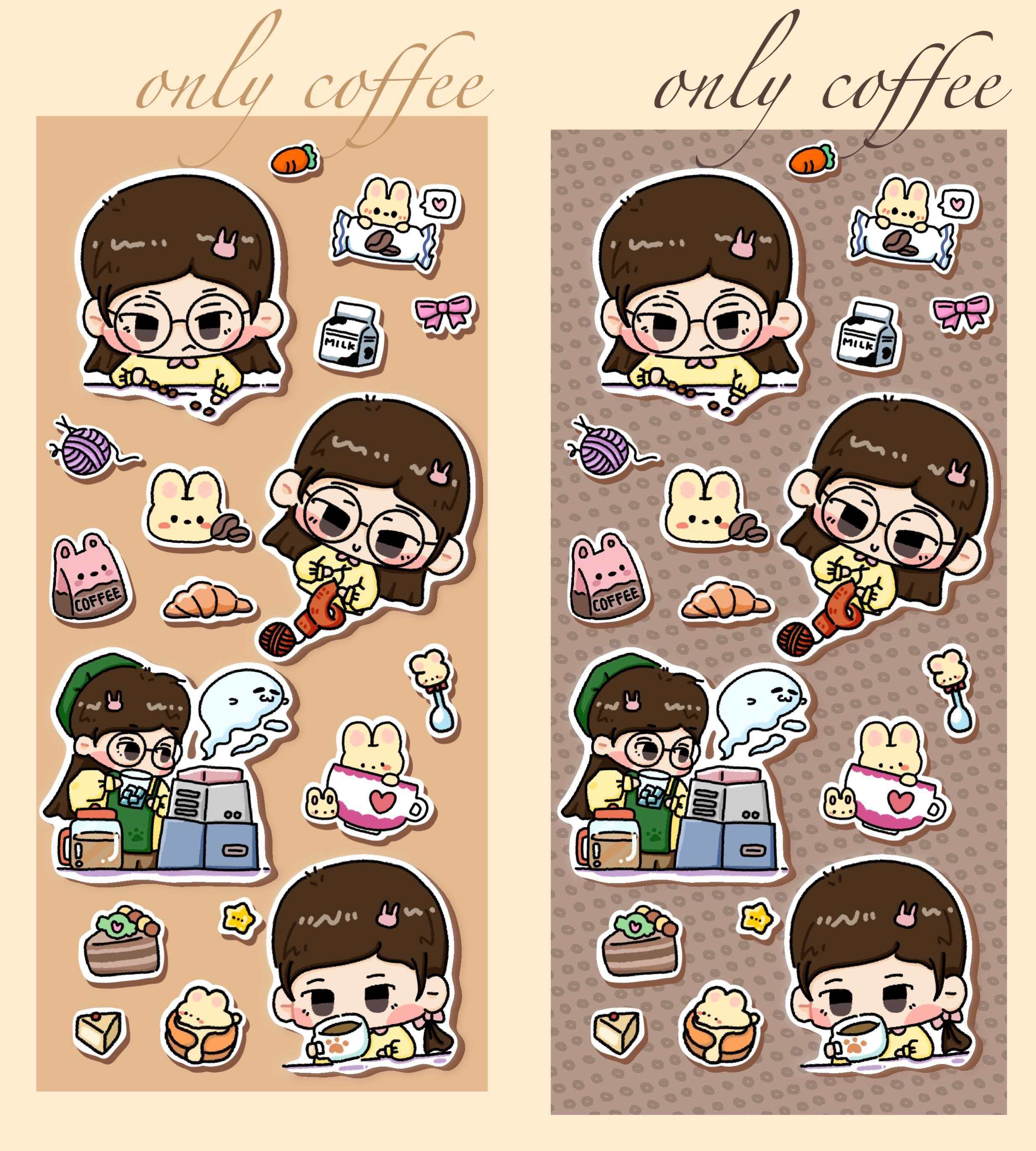 Pack de 2 hojas de pegatinas