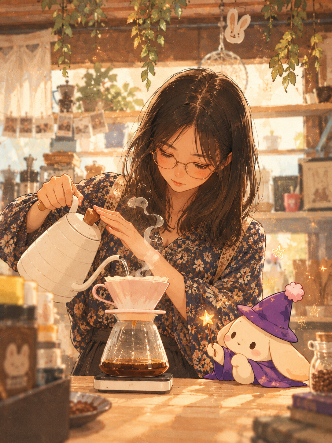Bunny Hands-on Brewing Experience (Experiencia de café filtrado)